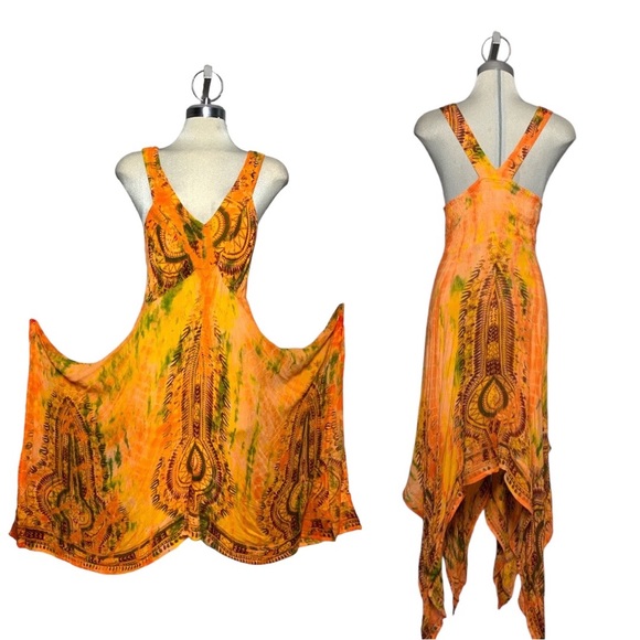 * NEW* NEW WOMAN DESIGN Yellow Spectacular Dye BlueColours Summer Dre’s Si… - Picture 6 of 15